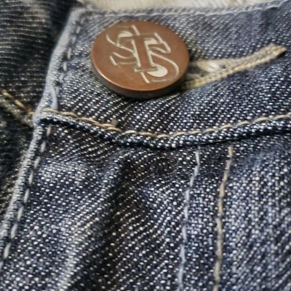 🛍️5/$20🛍️ STS Blue Capri Jeans Size 30 Waist - Picture 5 of 10